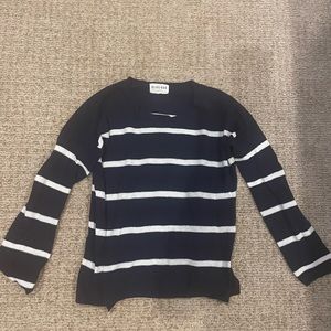 Striped light weight sweater.